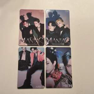 4 st duo straykids photo cards 30kr + frakt 