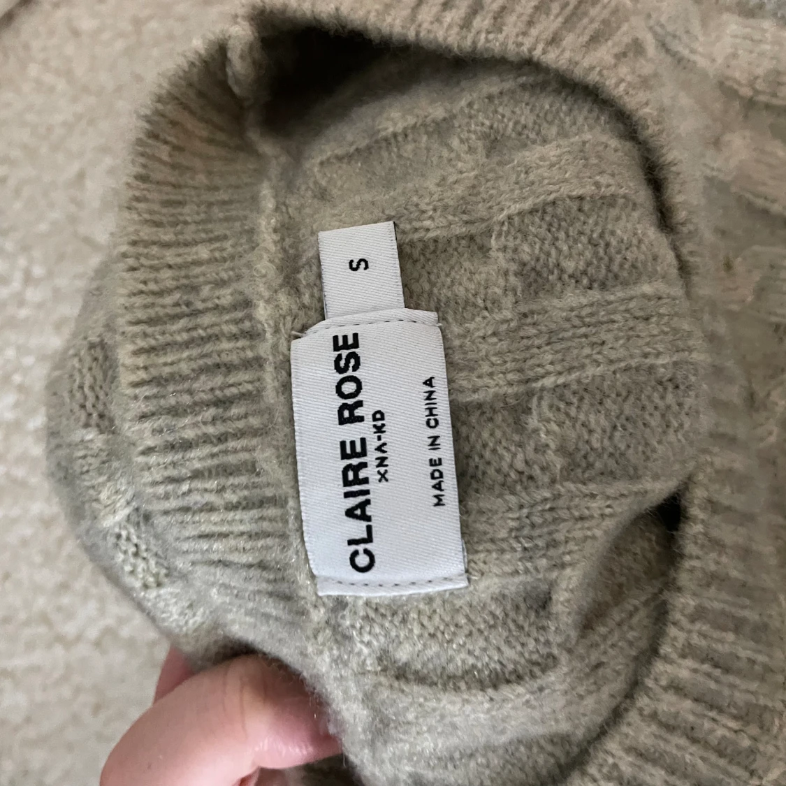 Stickad tröja  - 90