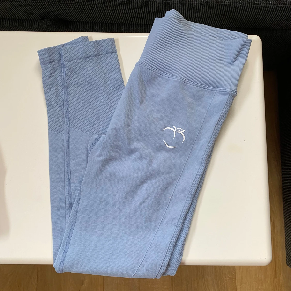 Ljusblå Peach tights