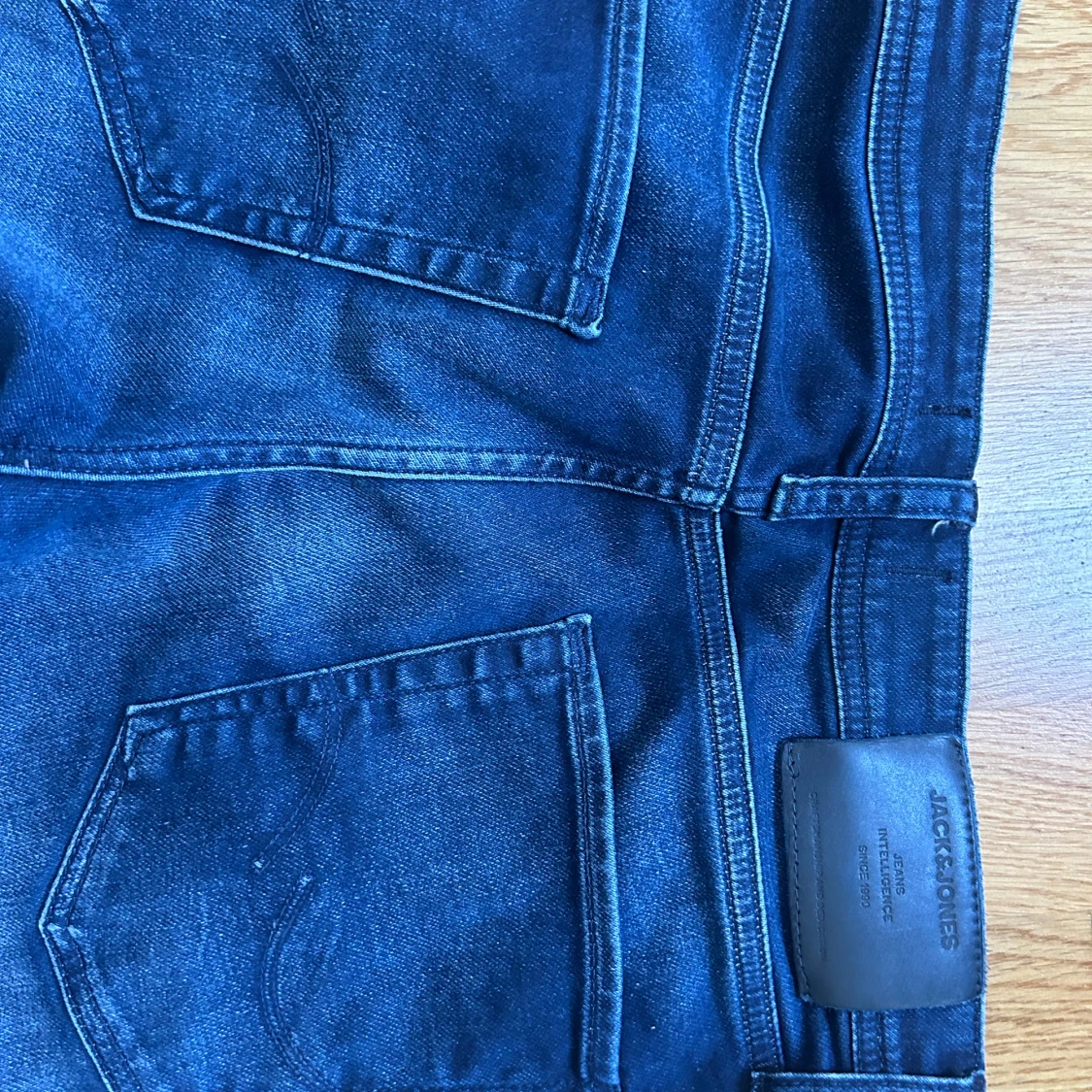 Mörkblå jeans från Jack & Jones - 92