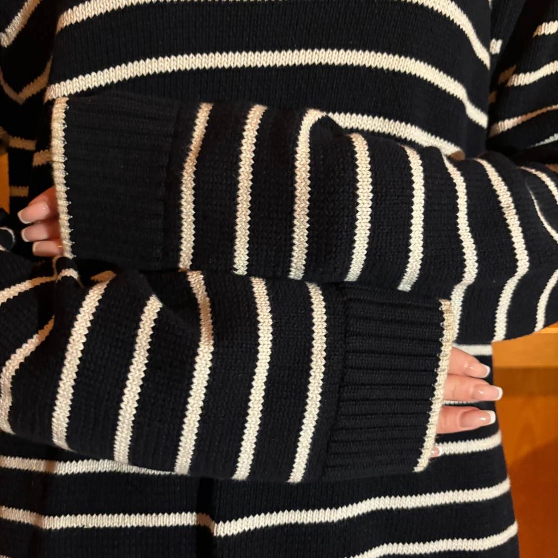 Fin stickad tröja - 90