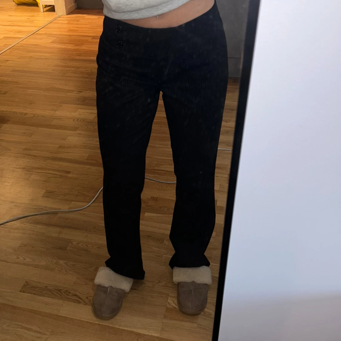 Lågmidjade kostymbyxor - 91