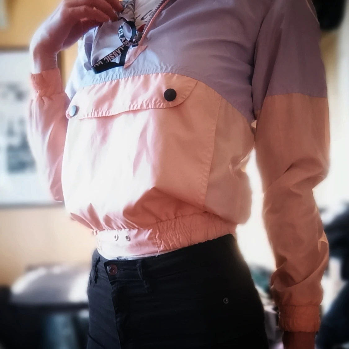 Super söt croppad täckjacka - 2