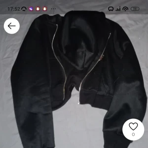 Svart hoodie med dragkedja - Säljer en svart hoodie med dragkedja. Den är perfekt för höst och vinter, med långa ärmar och en skön passform. Materialet känns mjukt och bekvämt, perfekt för vardagsbruk eller en avslappnad stil. Hör av dig om du är intresserad!