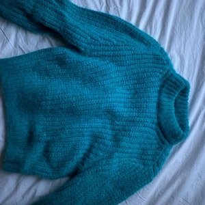 Stickad tröja Aplacka Wool Blend - Superfin stickad tröja i alpacka ull! Använd max 2ggr!