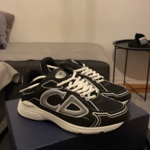Helt nya dior skor oanvända  - Äkta Dior skor som jag fick av min morbror men de va för små för mig helt oanvända pris kan diskuteras 