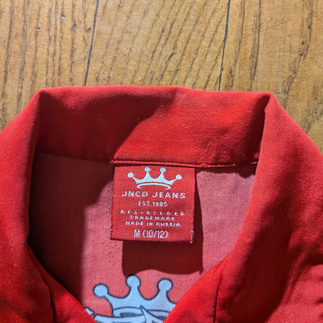 Röd vintage JNCO polo - 3