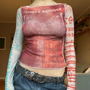 Mesh topp - Cool mesh topp med print🌺