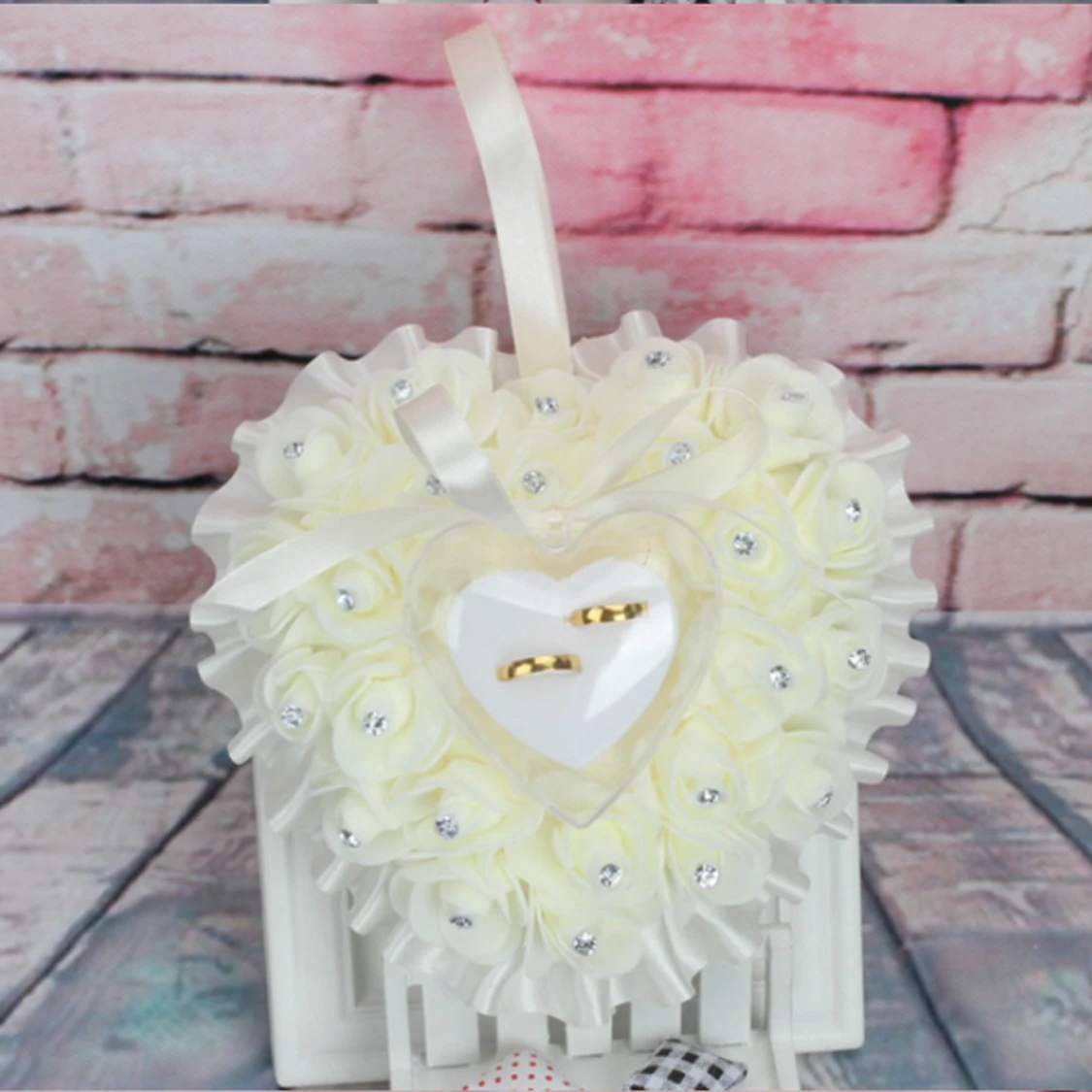 Bröllop  Ring Kudde  - 90