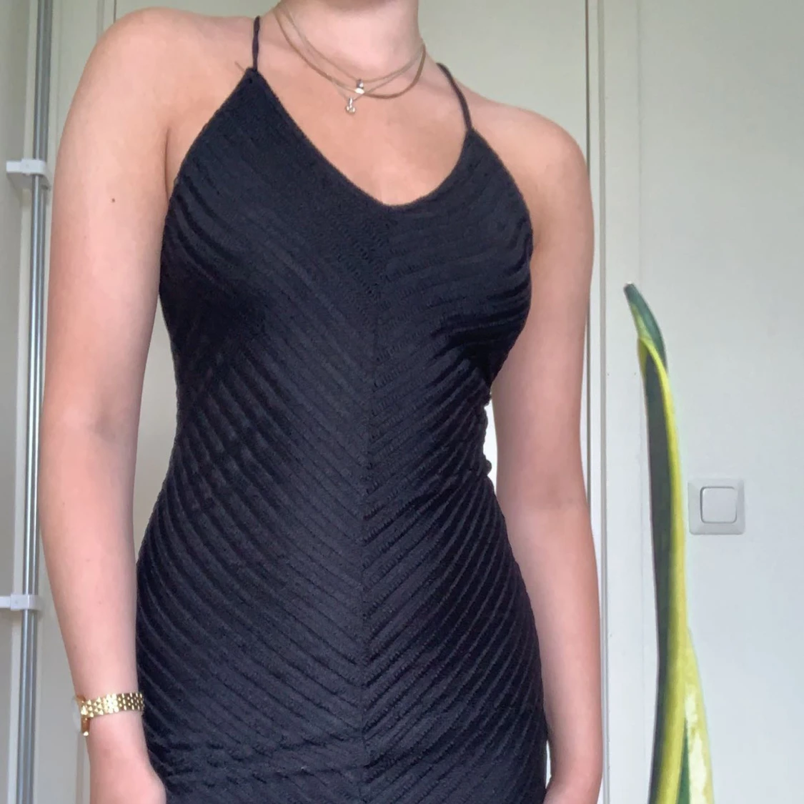 Svart klänning från Bikbok