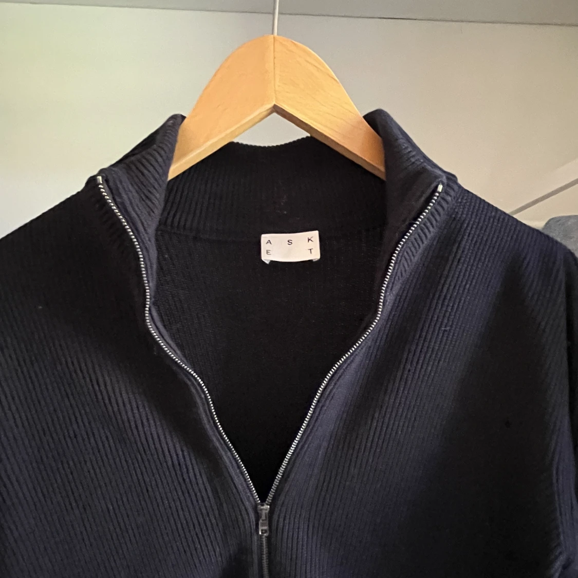 Asket Merino Zip Cardigan - 90