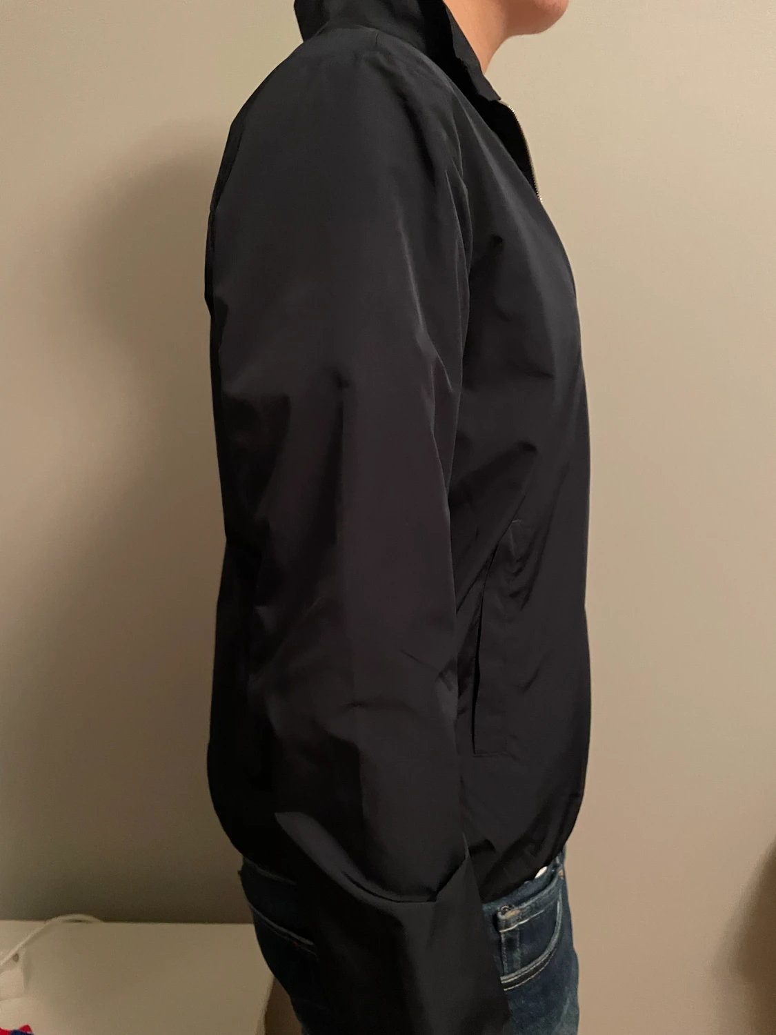 Vindjacka Gant Mörkblå  - 90