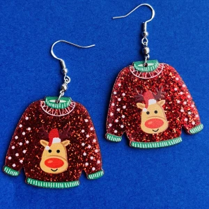 Julörhängen  - Julörhängen med nickelfria krokar och fri frakt. 🎄