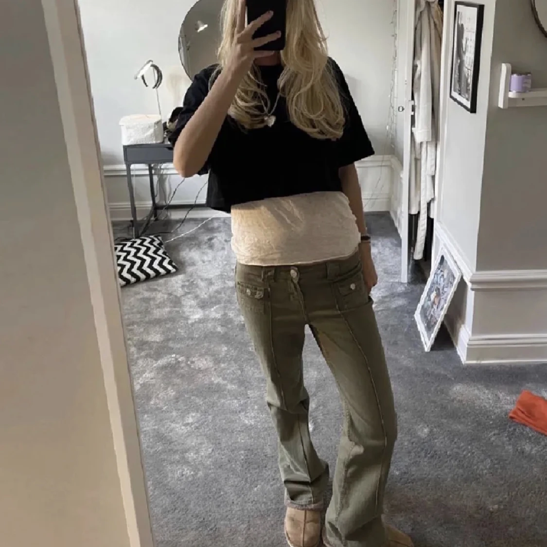 Gröna hm jeans - 91