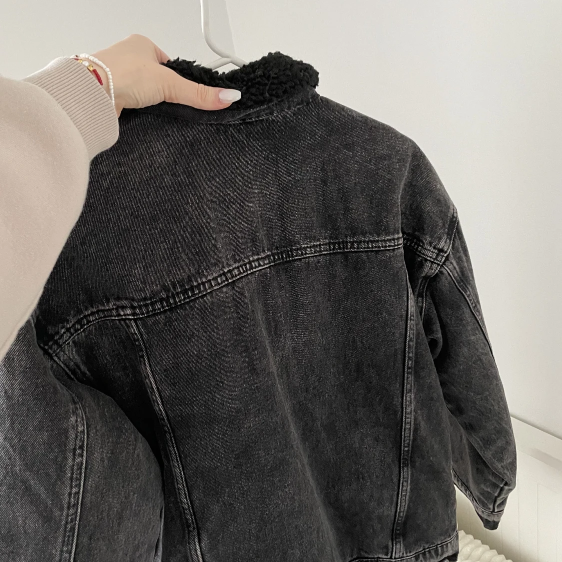 Fodrad jeans jacka  - 91