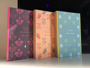 Jane Austen Classic Books - new condition  language: english original price: 100sek  includes: emma pride and prejudice  sense and sensibility