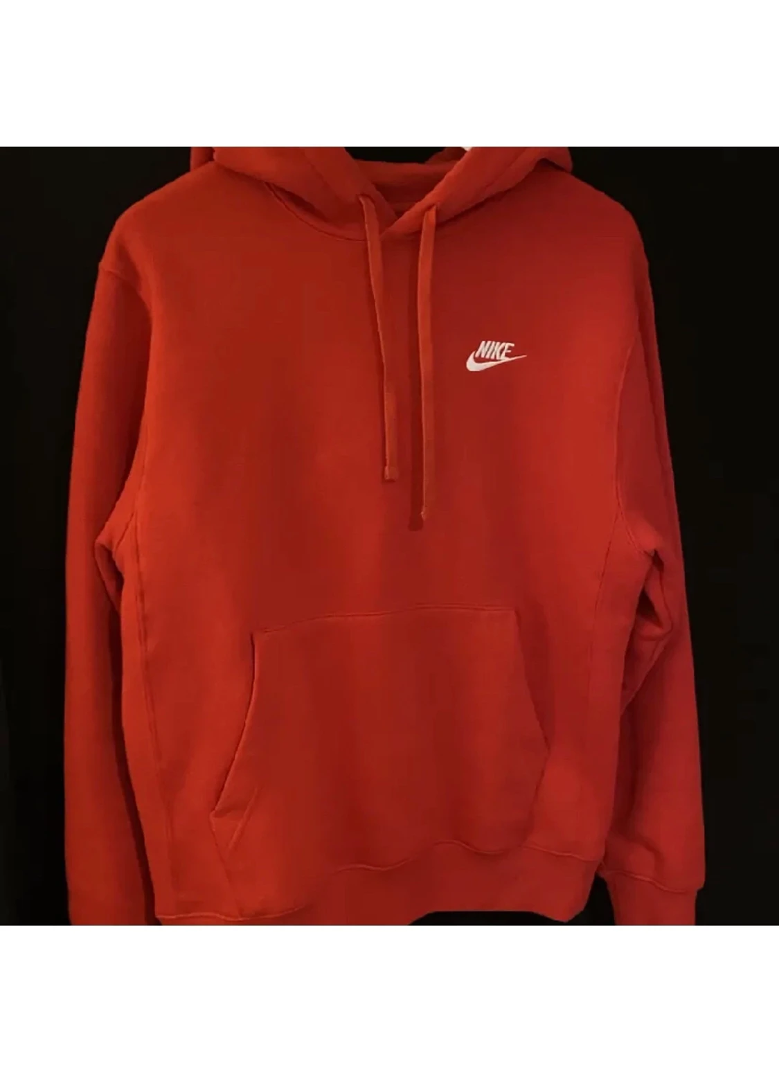 Röd Nike Hoodie
