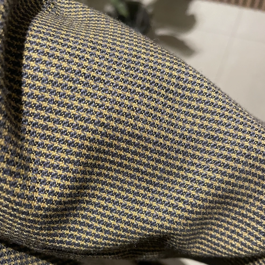 Vintage rutig oversized kavaj  - 91