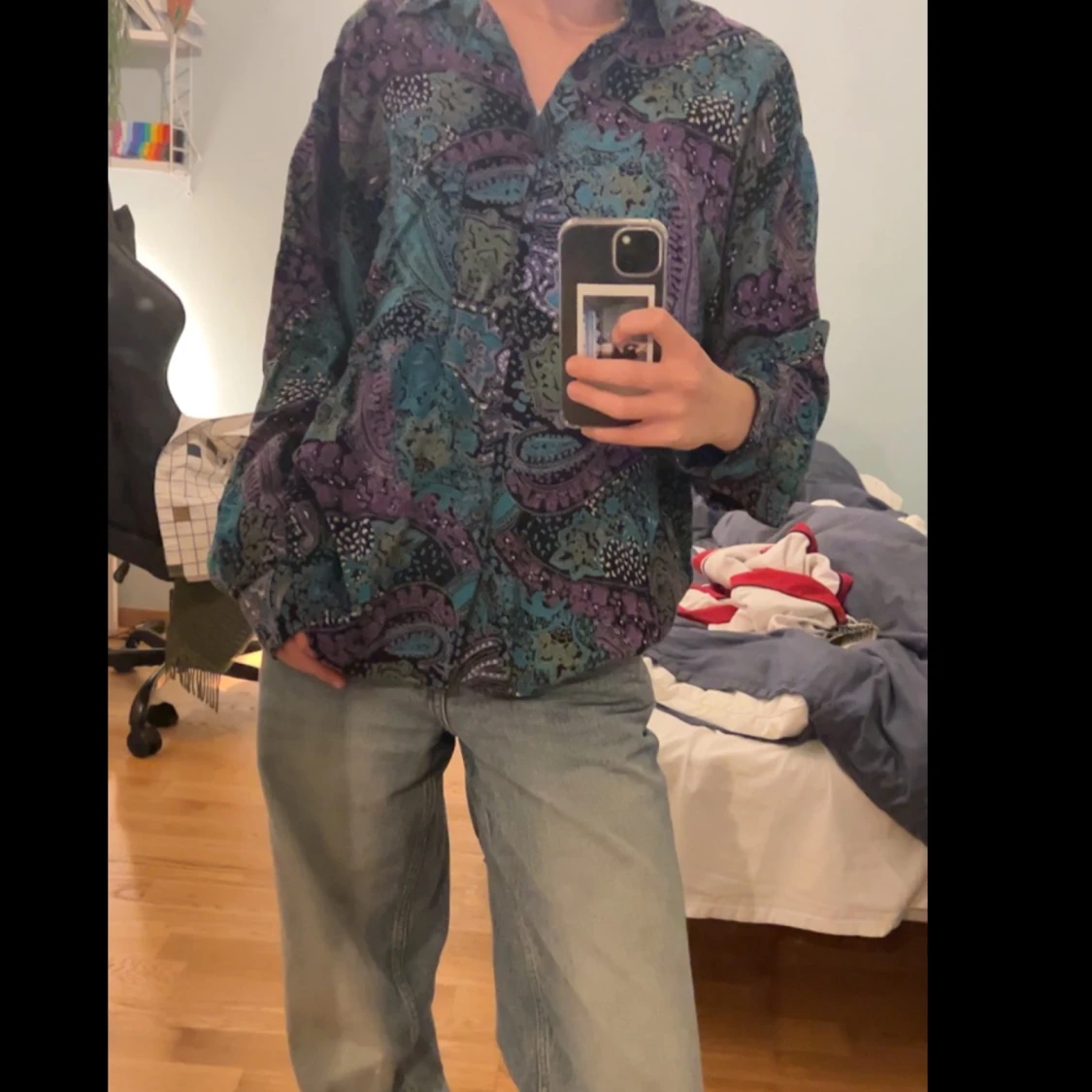 Mönstrad skjorta  - 91