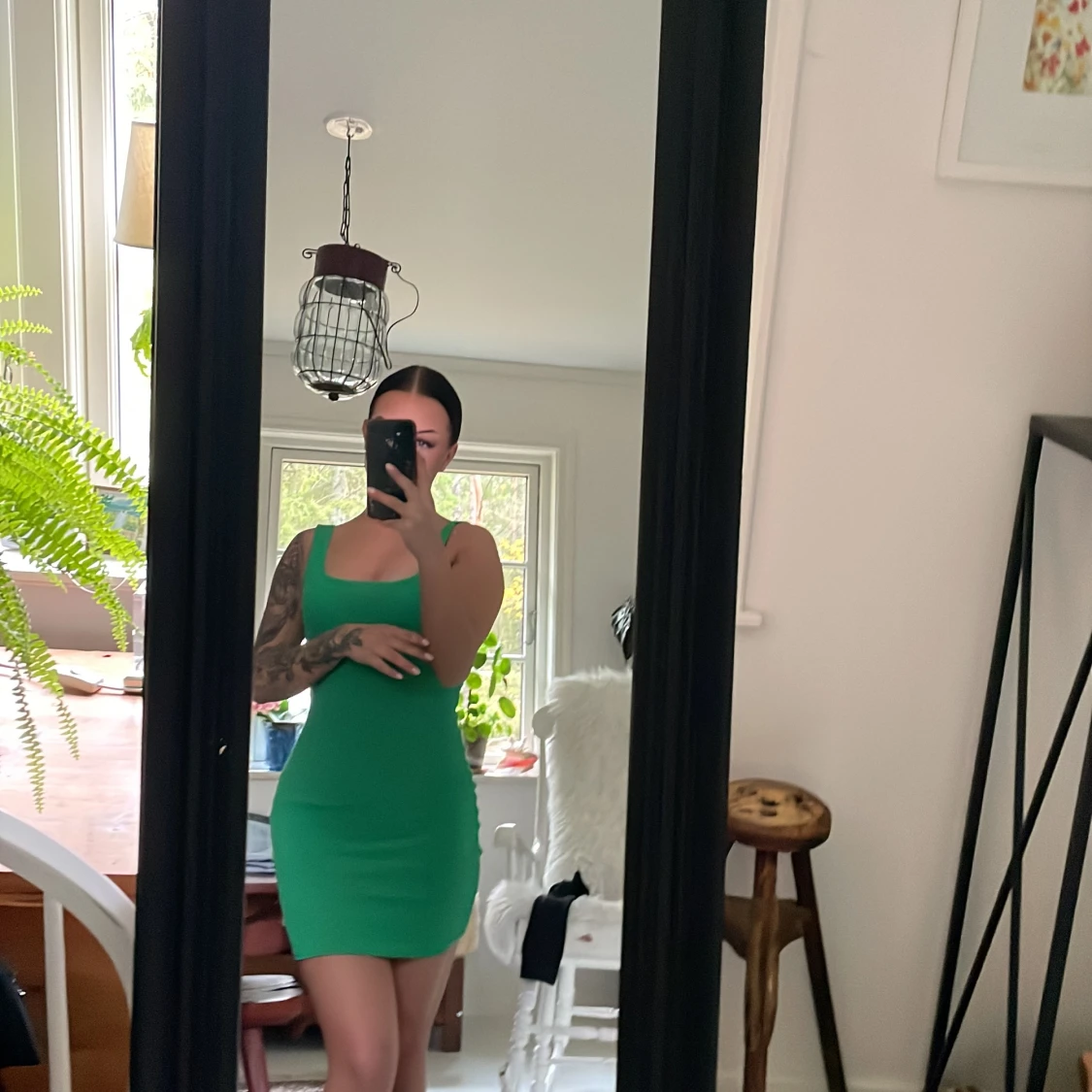 Klänning öppen rygg 