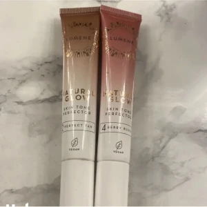 Lumene - Natural glow, berry blush och perfect tan. Använda, men mycket kvar! Båda ingår i priset! FRI FRAKT 14 dagar fram!!!