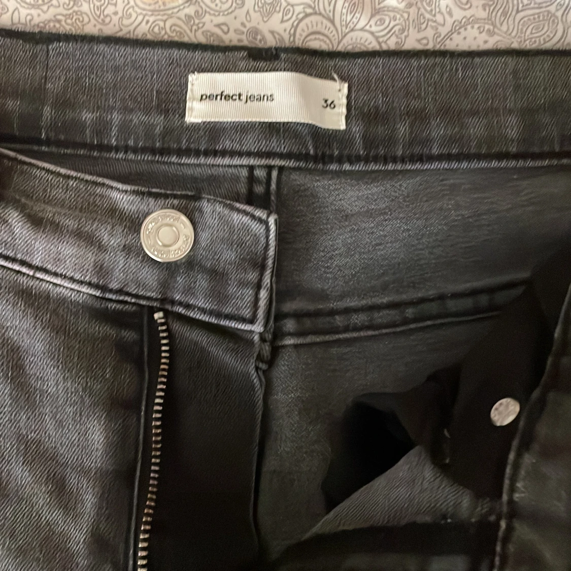 Lågmidjade bootcut jeans - 91