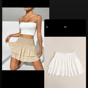 kjolar - köpte dessa kjolar på shein för några månader sen en för 130 kr styk, men säljer båda för 120 plus frakt, eller en för 80+ frakt. fler bilder skriv dm 