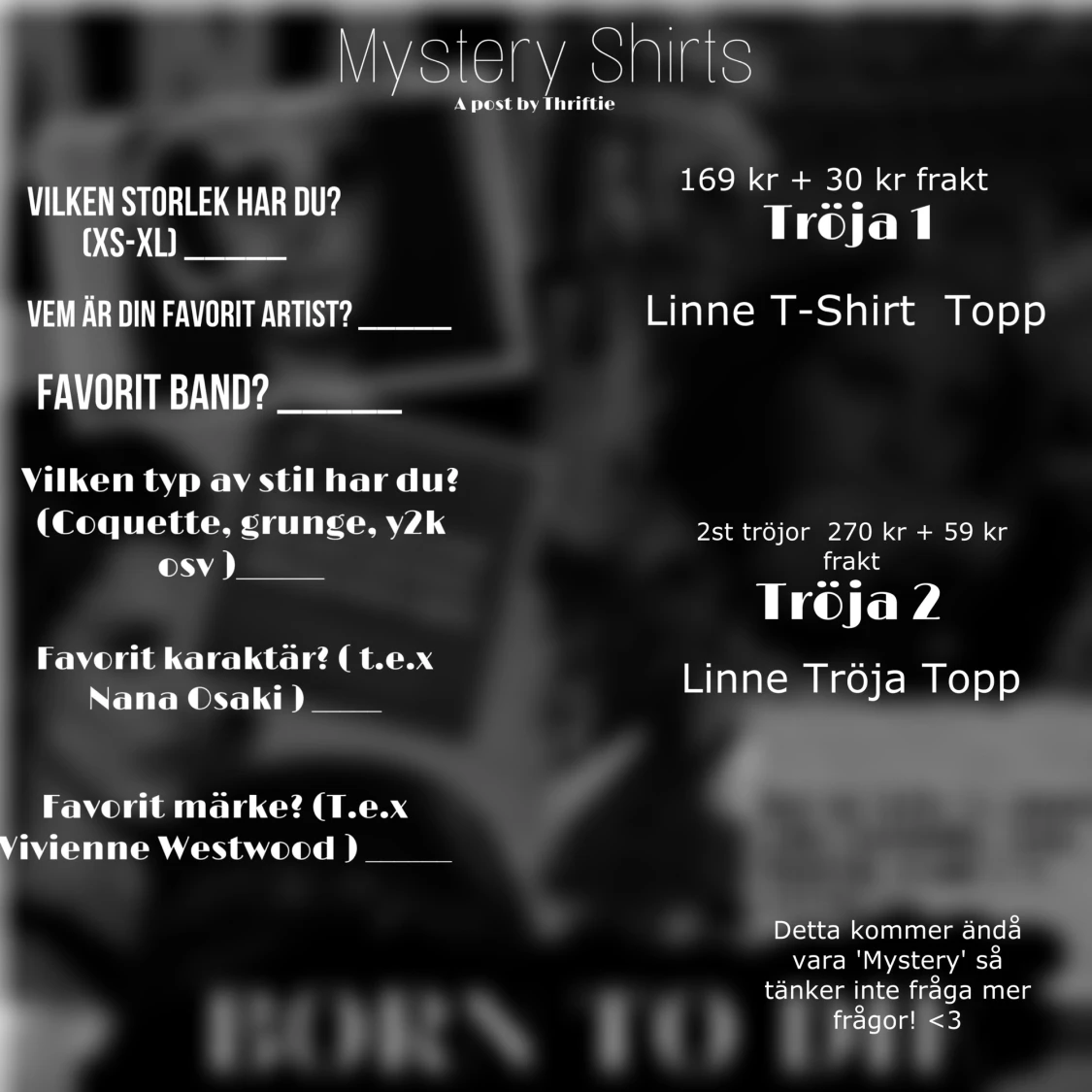 Mystery Tröja!  - 91