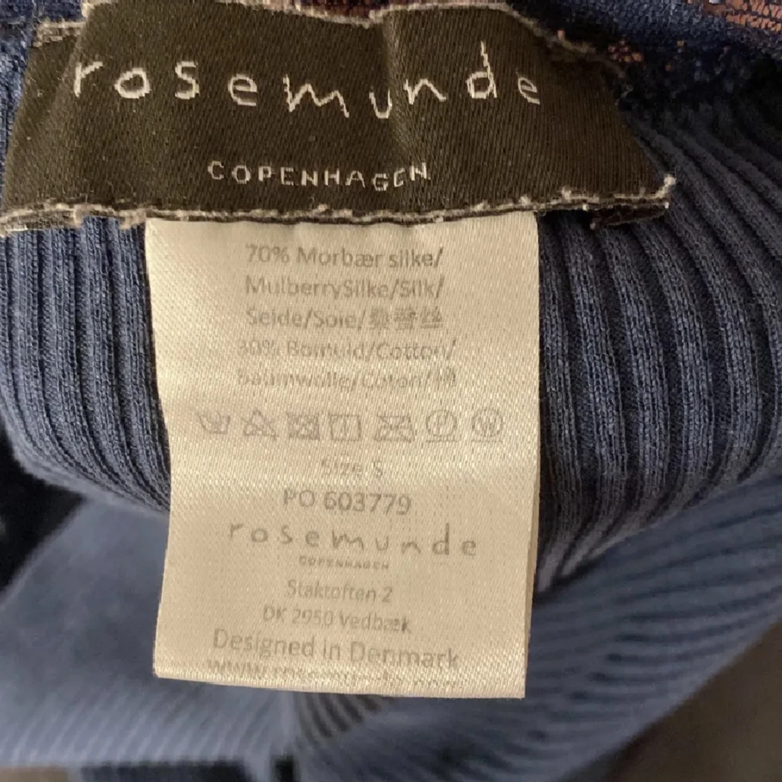 Rosemunde linne med spets  - 90