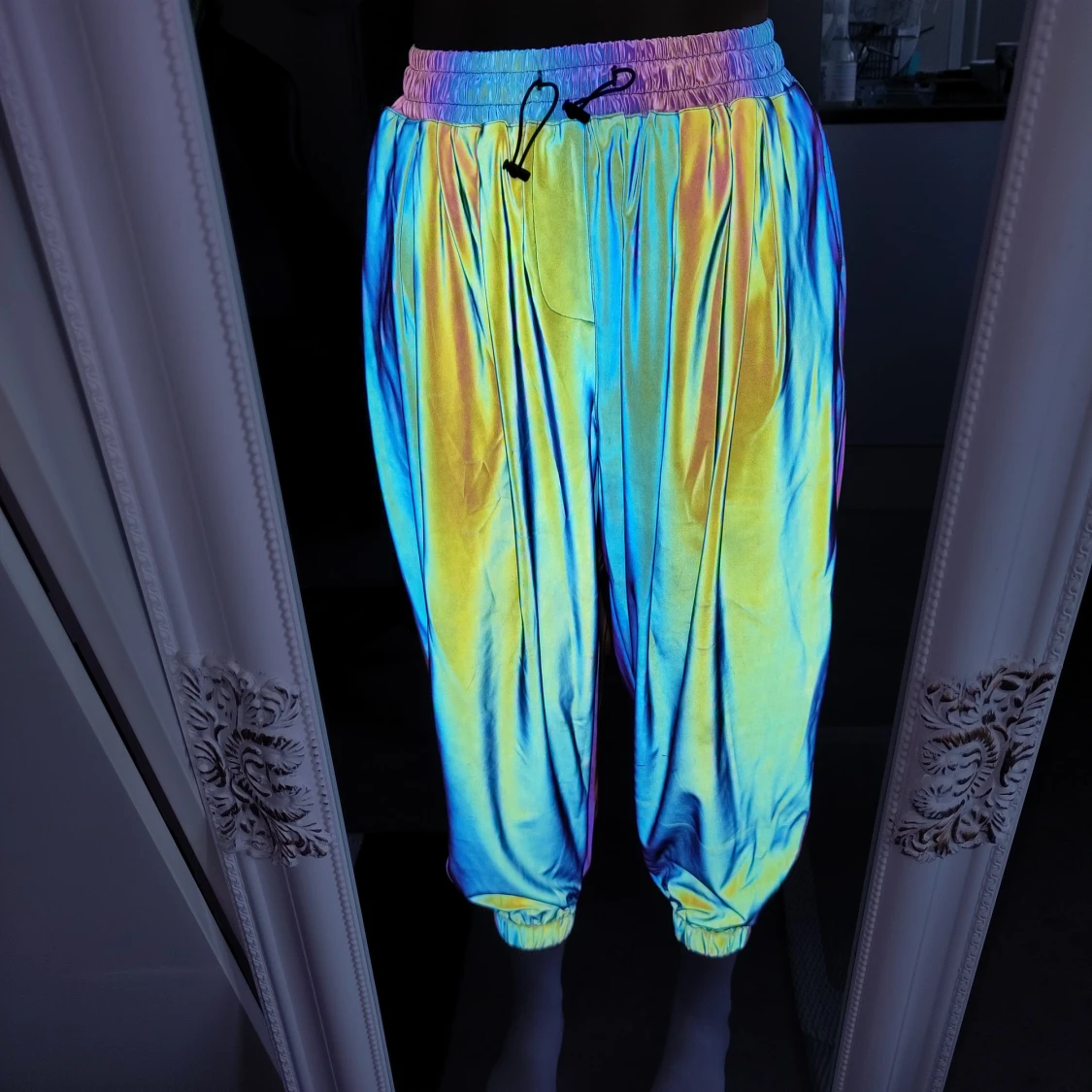 Lila reflexbyxor! đđ