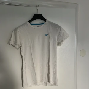 Vit hollister t-shirt  - Vit hollister t-shirt i storlek XS. 