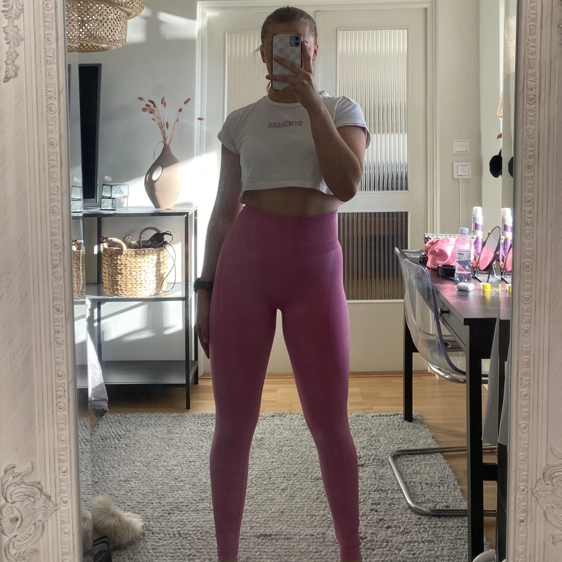 Rosa träningstights nvgtn