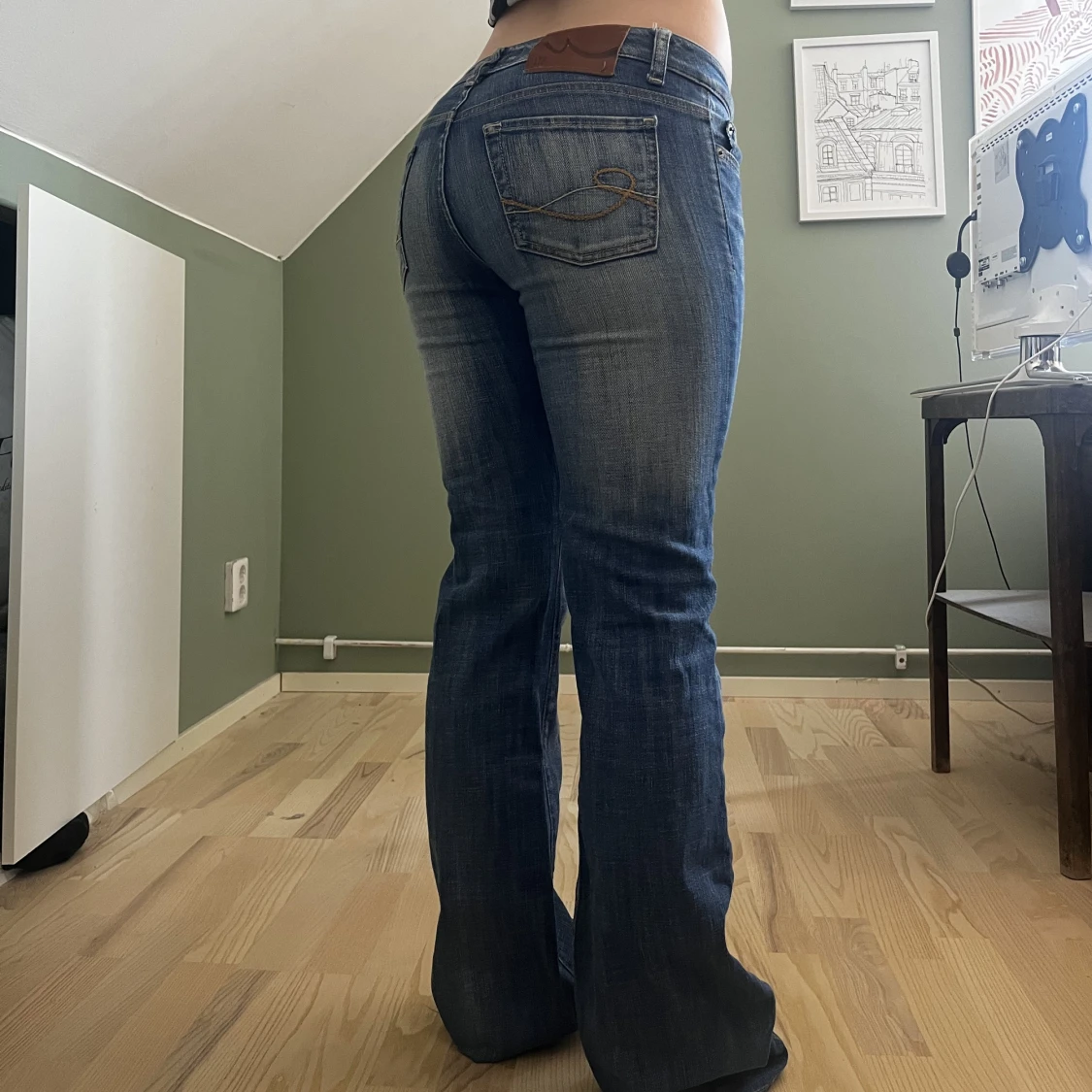Lågmidjade bootcut LTB jeans  - 90