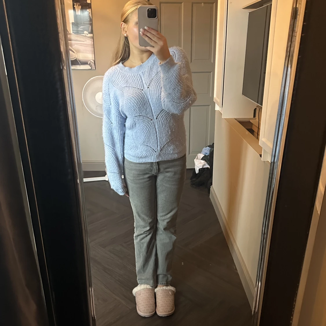 Stickad tröja  - 90