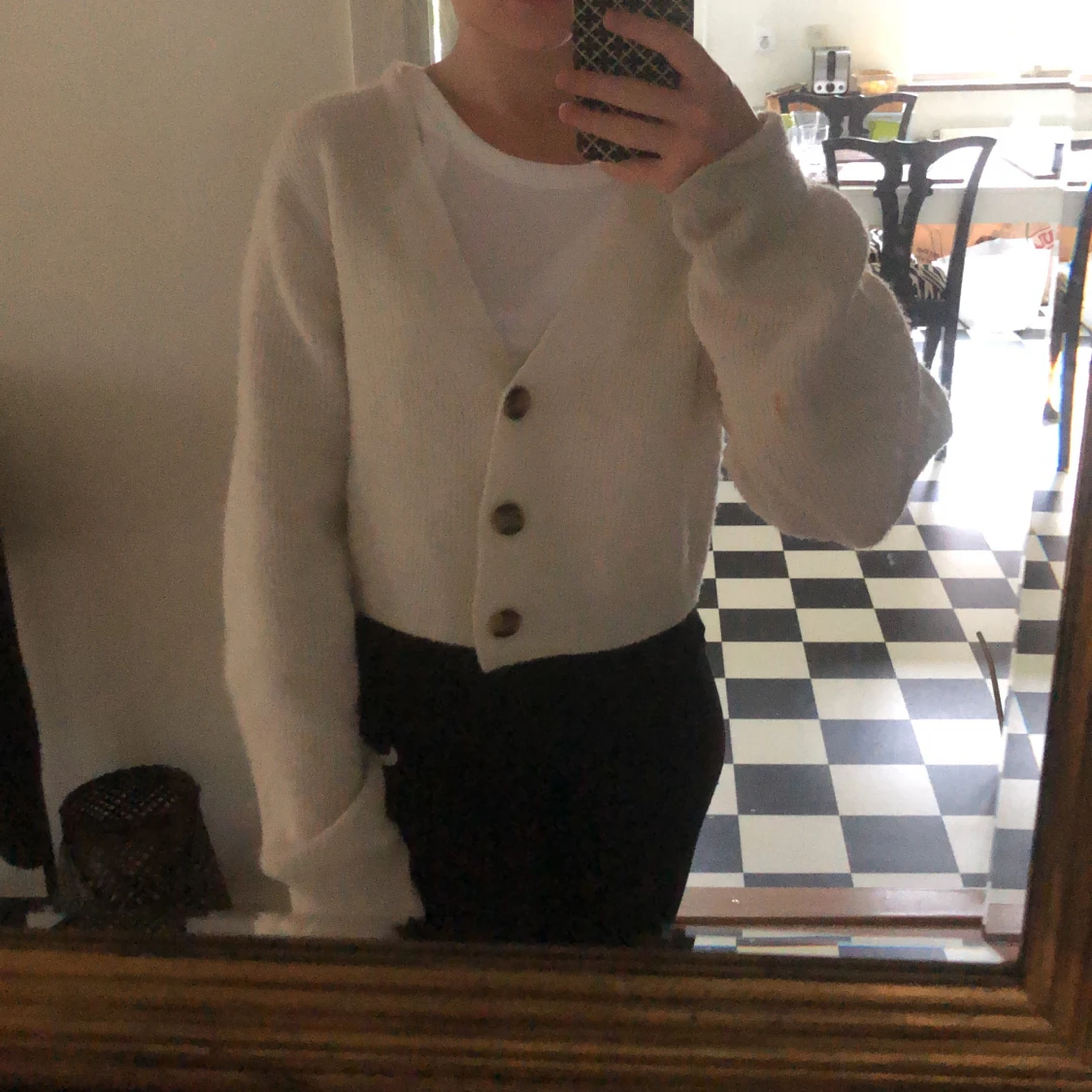 Stickad kofta ifrån h&m - 90