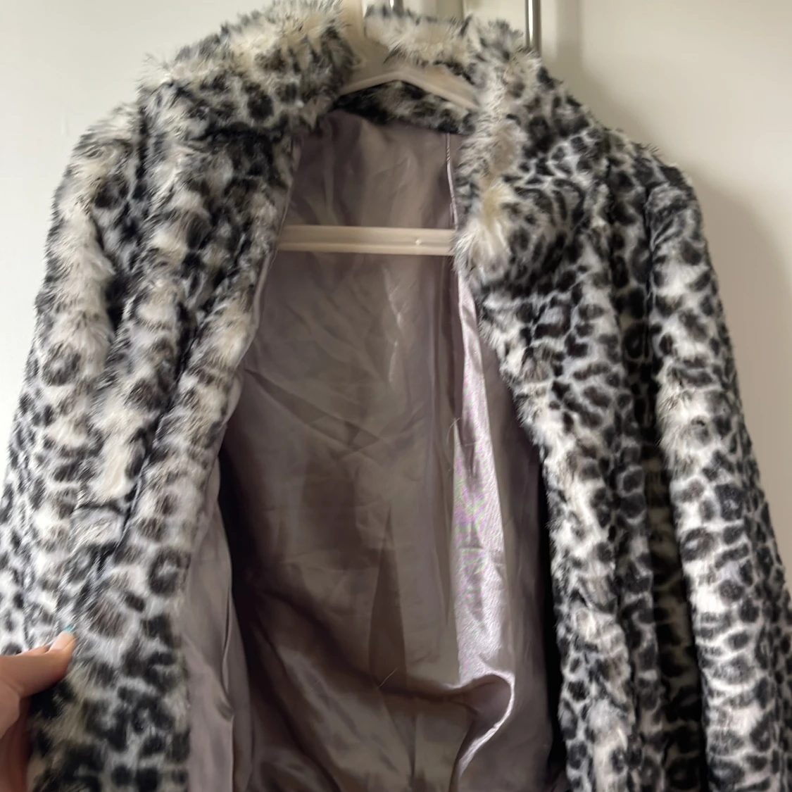 Leopard päls jacka  - 91