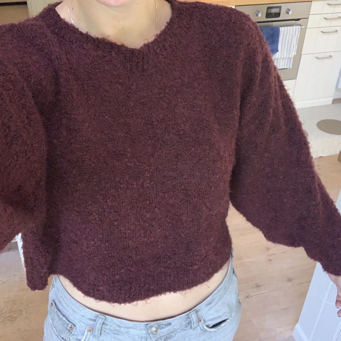 Stickad topp - 91