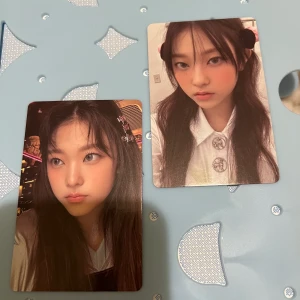 Newjeans ”Haerin” photocards - 45kr/st  Haerin photocards från get up albumet (beach Bunny bag version)  Helt nya  Skriv för bättre bilder 🥰 postas med plastficka till 