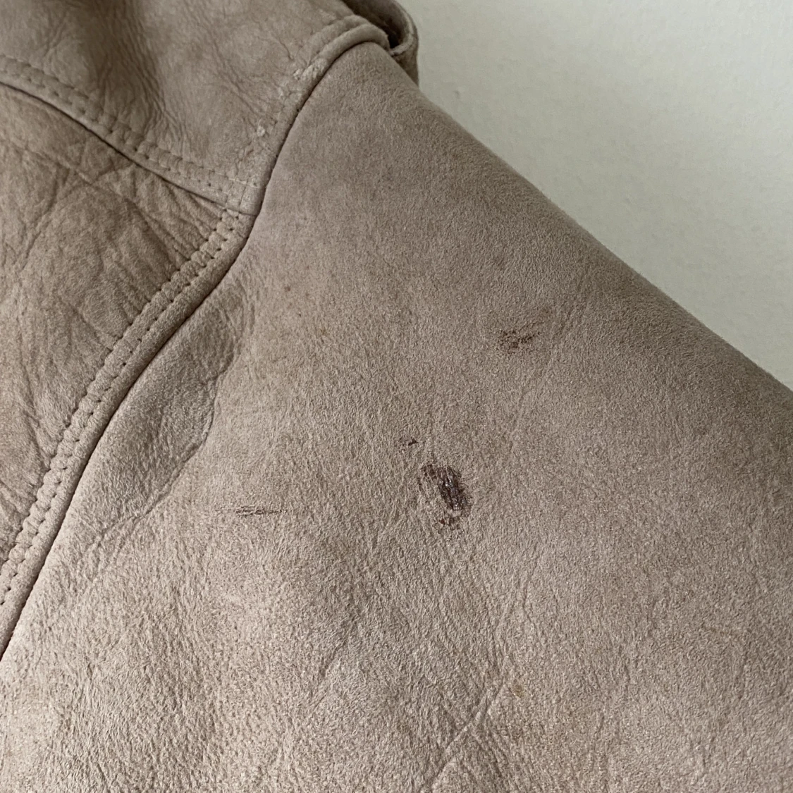 Vadderad skinnjacka  - 91