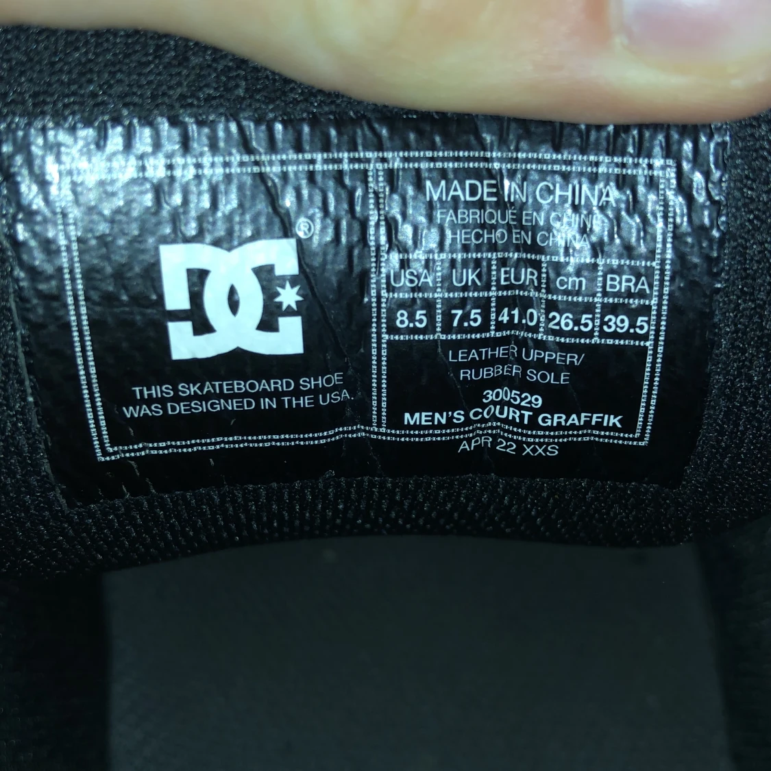 DC COURT GRAFFIK storlek 41 - 91