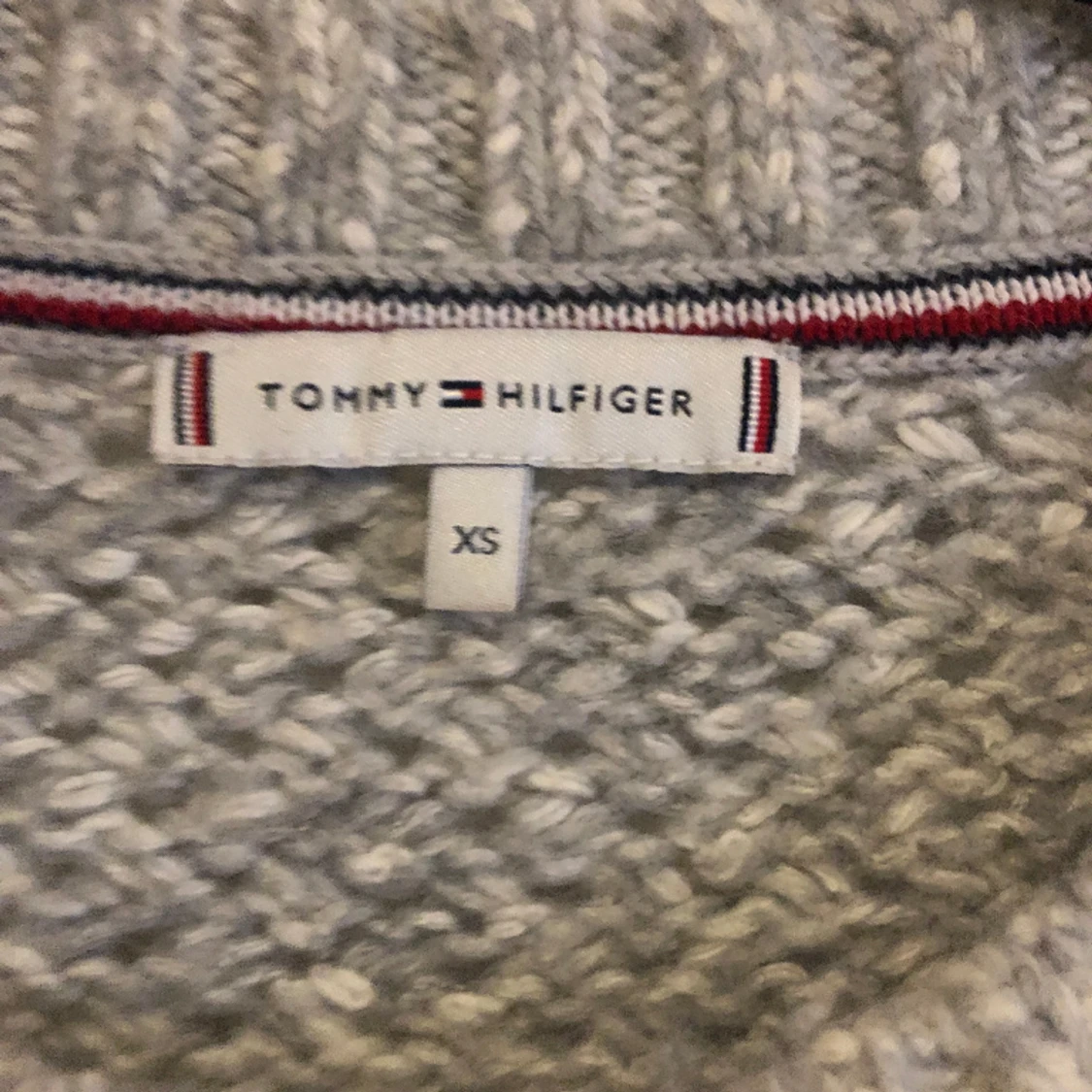 Stickad Tröja - Tommy Hilfiger - 90