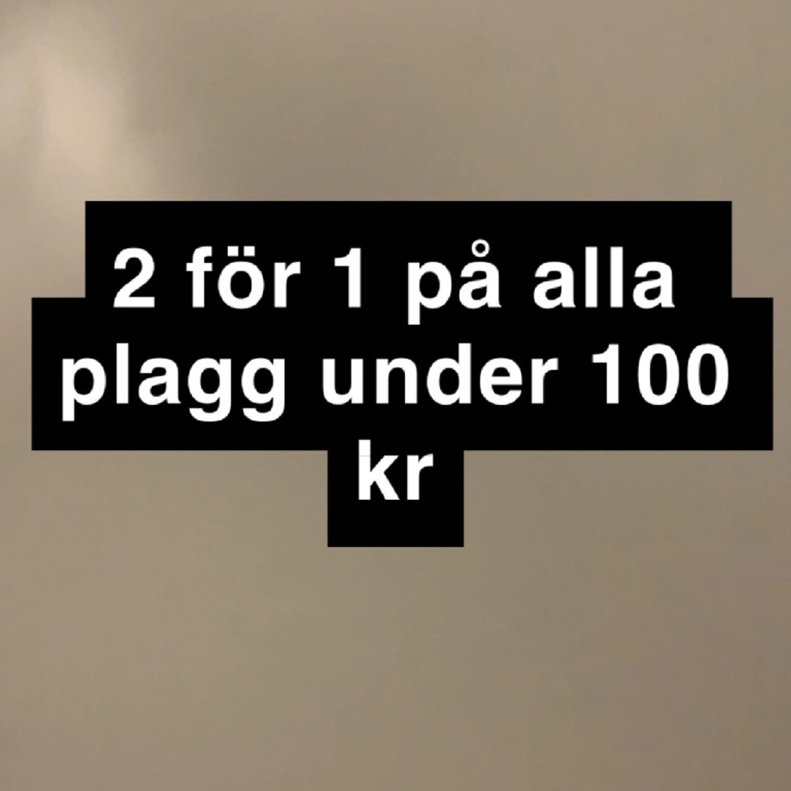 2 för 1 