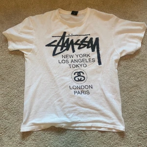 STUSSY CITIES TRÖJA  - 10/10 Skick, grym tröja