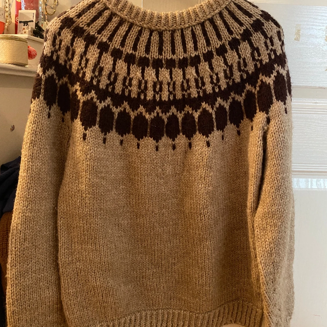 Vintage stickad tröja - 91