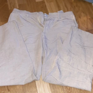 byxor - linne byxor beige