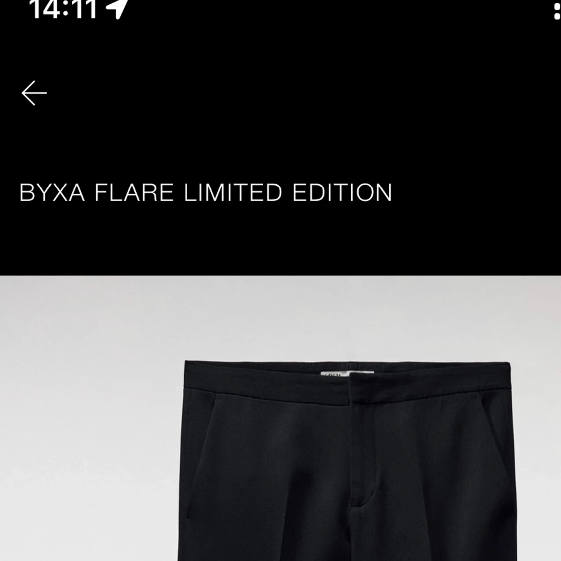 Kostymbyxor zara Limeted edition  - 90