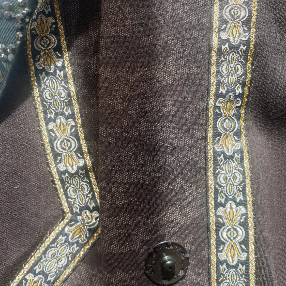 Broderad skjorta - 90