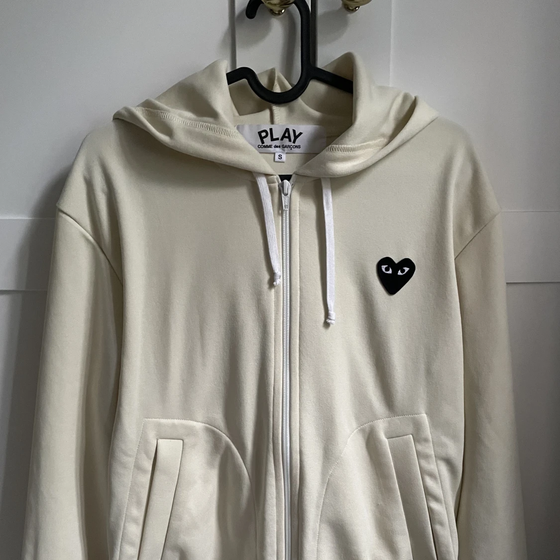 Cdg zip hoodie