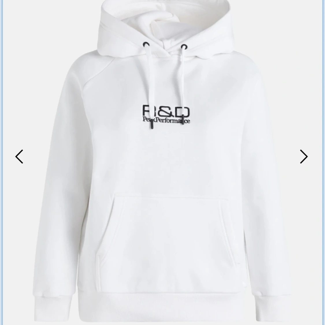 Peak performance hoodie 
