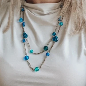 Vintage halsband pärlor  - Kedja visat tecken på användning 